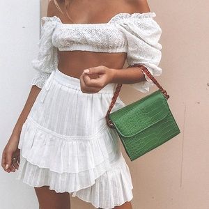PRINCESS POLLY WHITE SKIRT